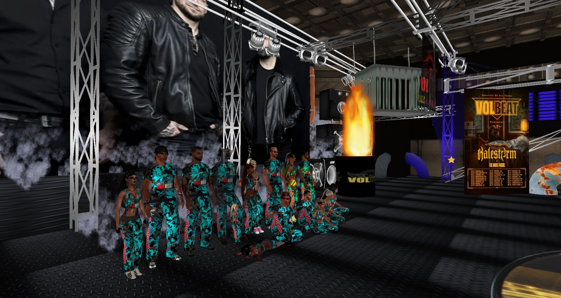 Volbeat-Event in der Foxarena 11